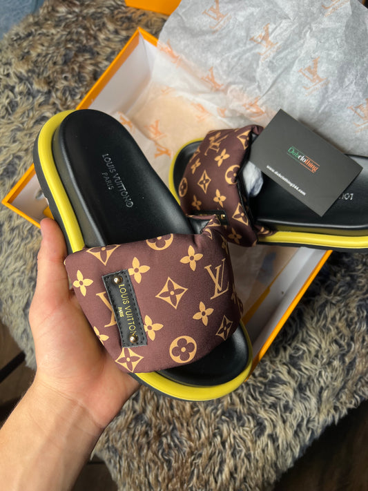 Brown lv sliders