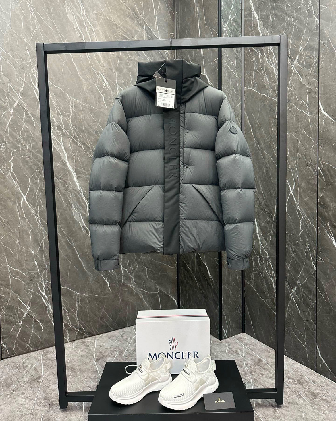 Moncler rubber logo