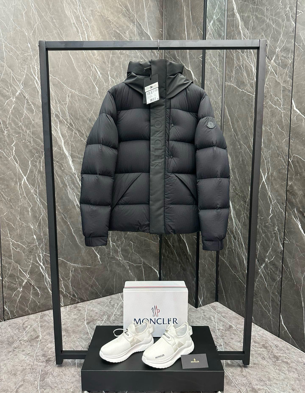 Moncler rubber logo